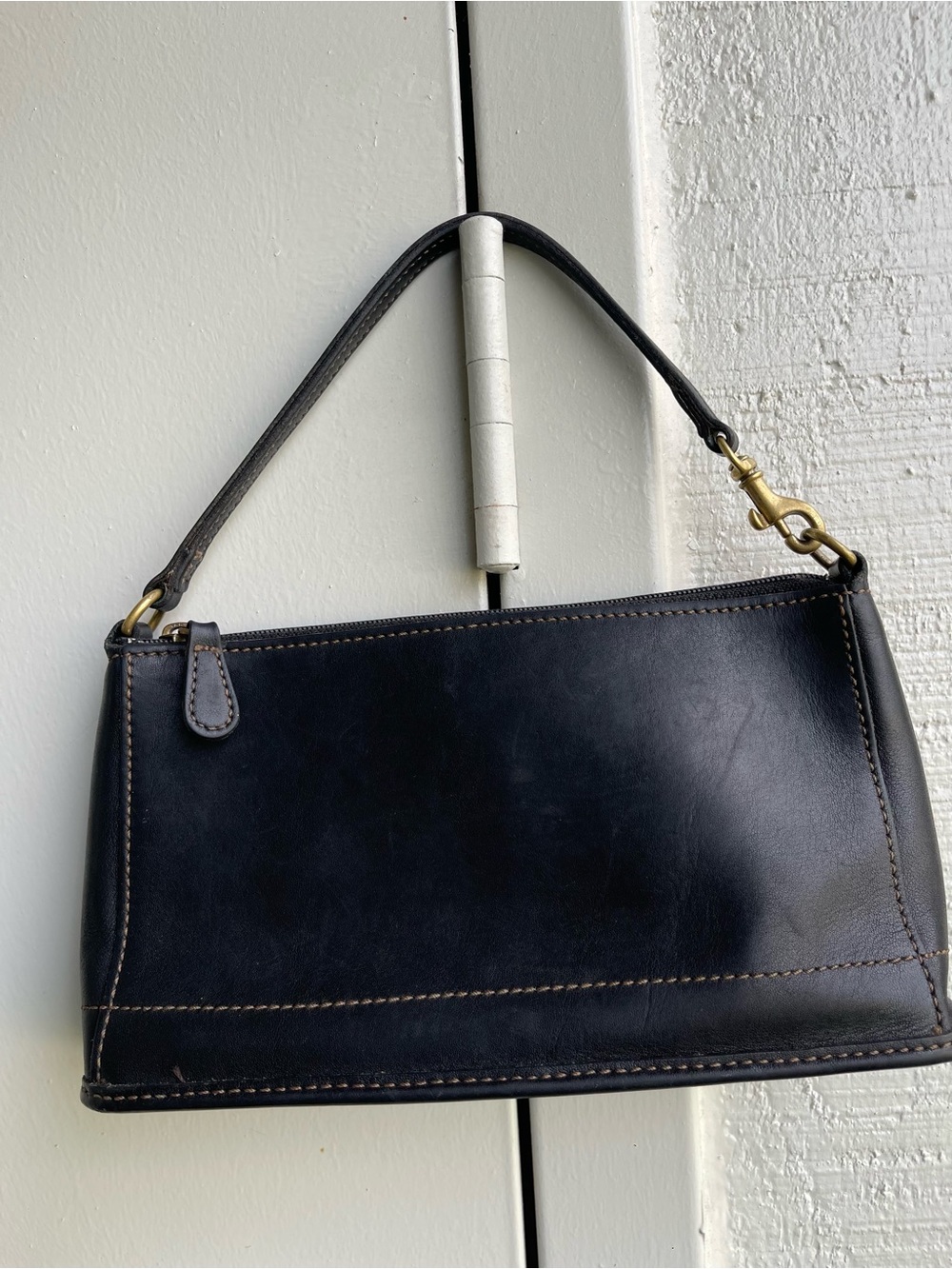 Vintage Coach Y2K Demi Bleecker Zip Pouchette, USA - Picture 3 of 5